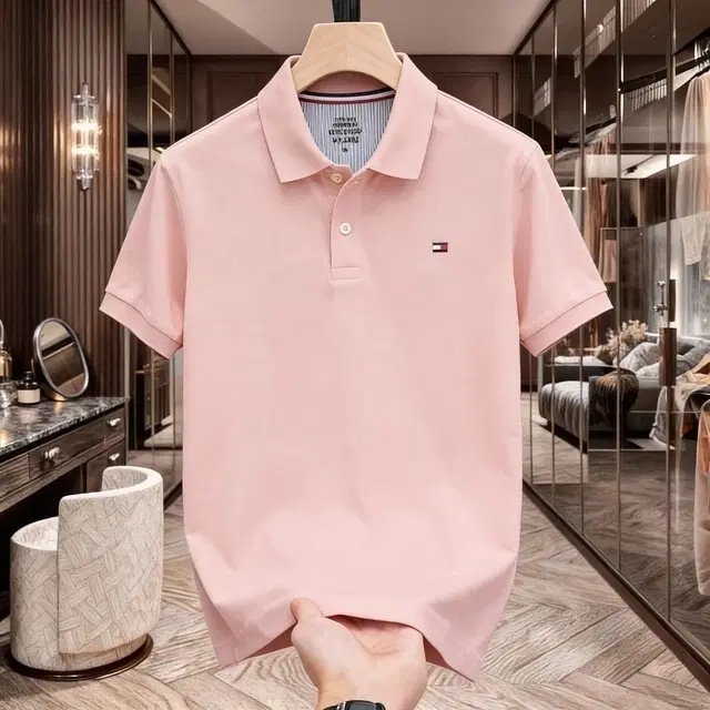 Cotton Matty Solid T-shirt For Men, Cream (L)
