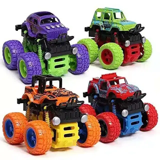 Military Shade Battery Operated Tumbling Tank Toy for Kids, Multicolor