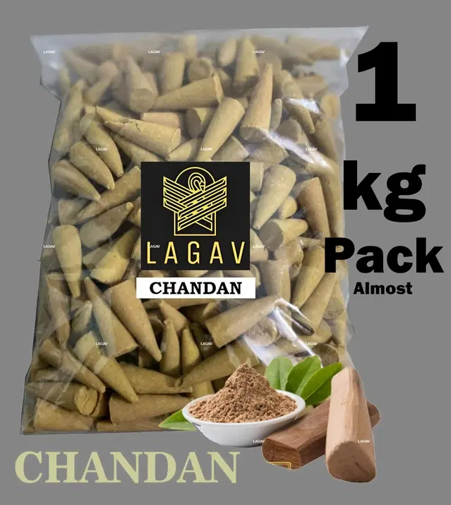 Chandan Incense Cones, 1000 g