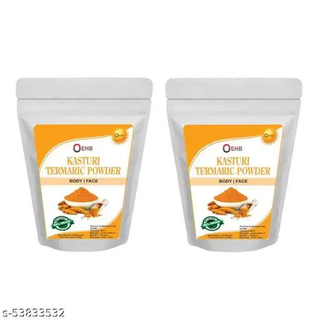 OEHB Kasturi Haldi Powder, 50 g, Pack of 2