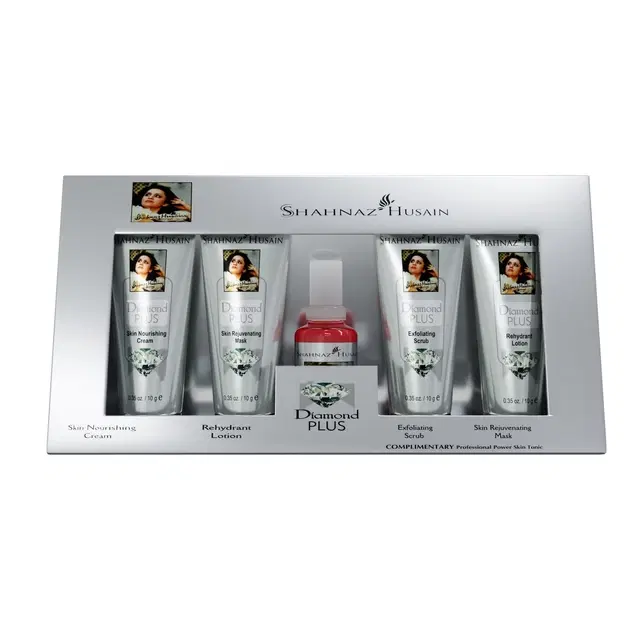 Shahnaaz Husain Diamond Plus Facial Kit, Set of 1