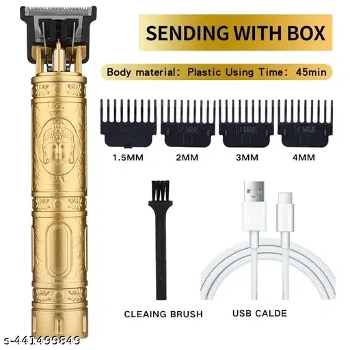 Buddha Rechargeable Trimmer for Men & Women, Gold