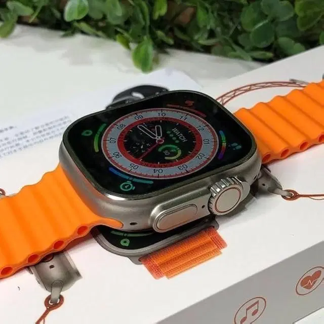 Silicone T800 Ultra Smartwatch, Orange