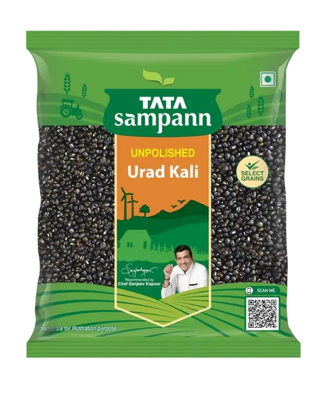Tata Sampann Urad Kali Sabut 500 g
