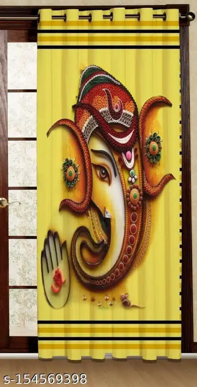 Curtains for Door, Multicolor, 5 Feet