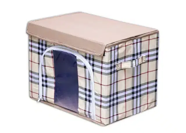 Partitioned Clothes Storage Box, Assorted