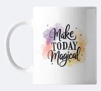 Ceramic Gifting Mug, White, 330 ml