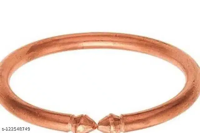 Copper Kada for Men (Rose Gold)