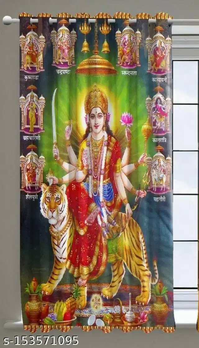 Curtains for Door, Multicolor, 5 Feet