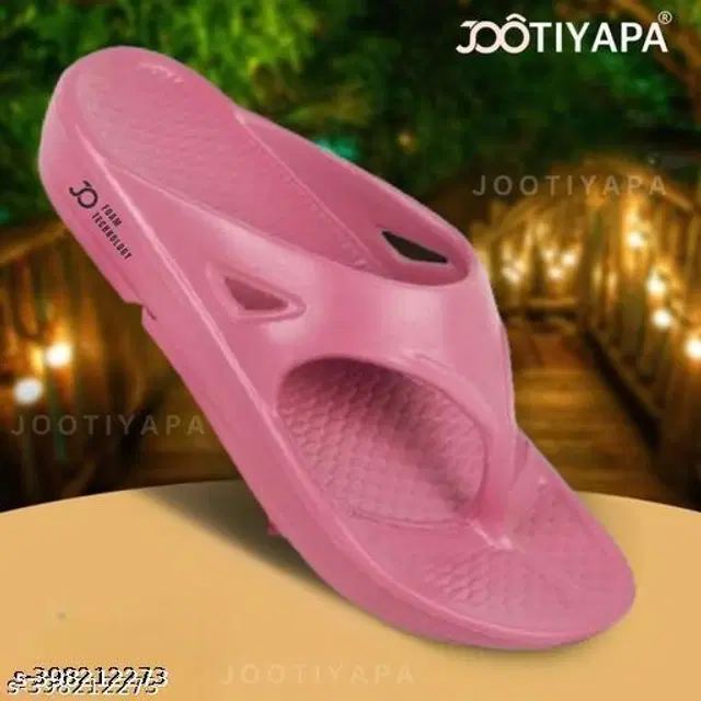Flipflops for Women (Pink, 5)