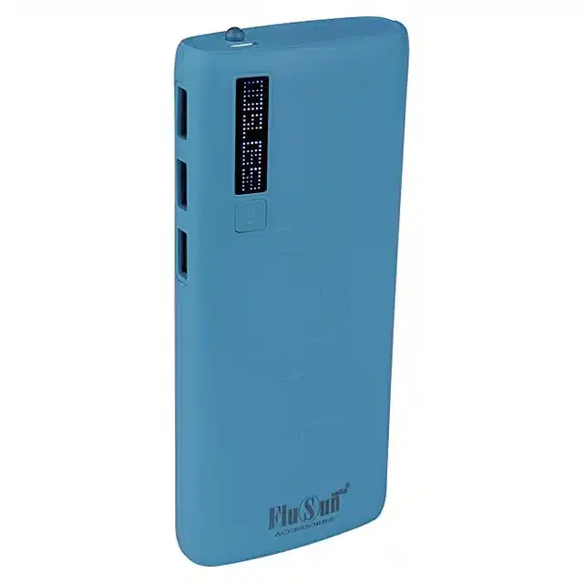 Power Bank with 3 Charging Port, Blue, 10000 mAh