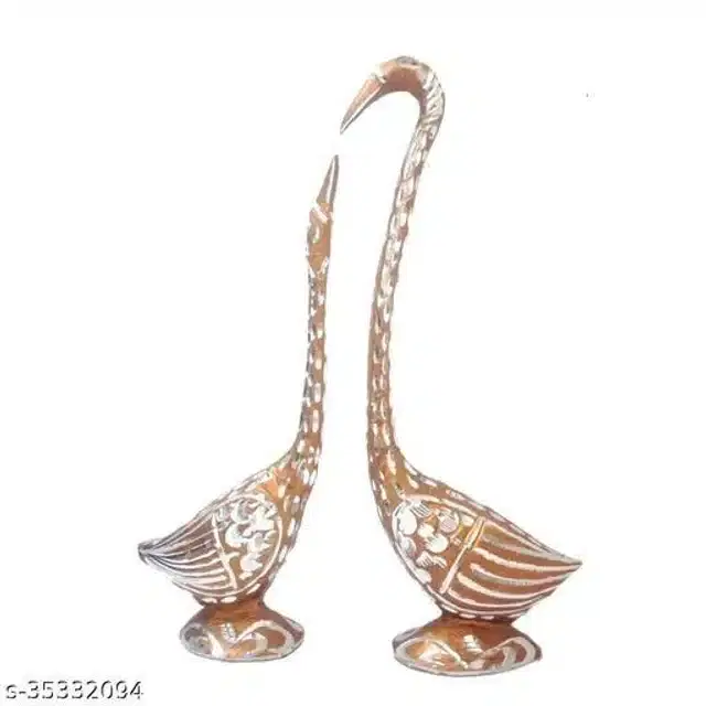 Duck Showpiece Pair, Gold