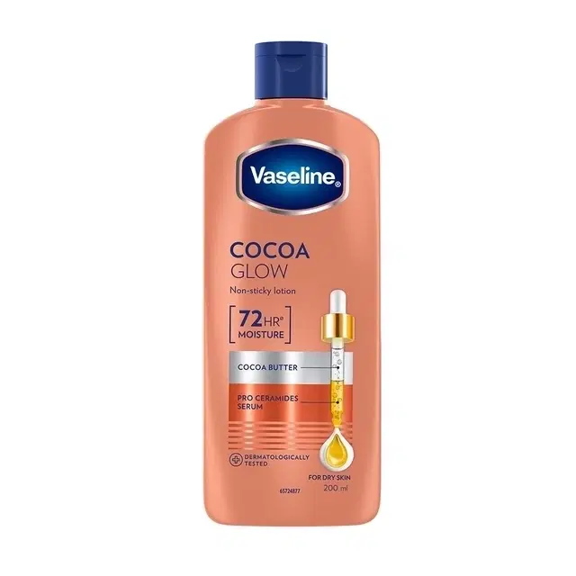 Vaseline Intensive Care Cocoa Glow Body Lotion 200 ml
