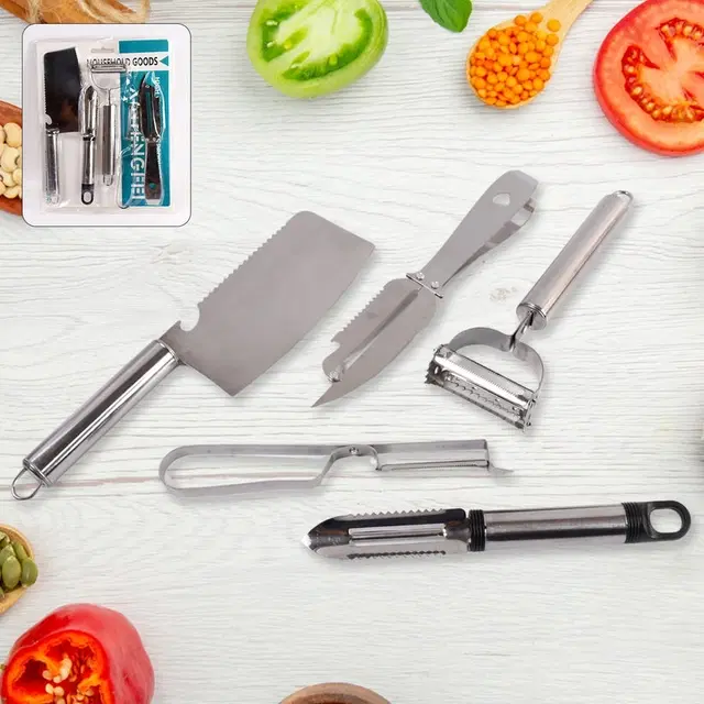 5in1 Stainless Steel Kitchen Tools Kit_ 12229