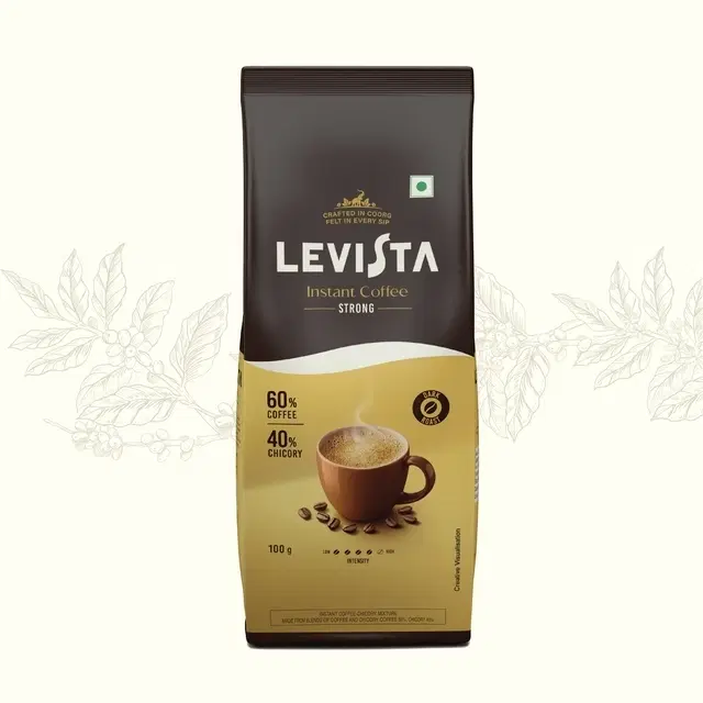 Levista Strong Instant Coffee 100 g (Pouch)