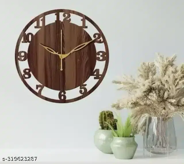 Wooden Wall Clock