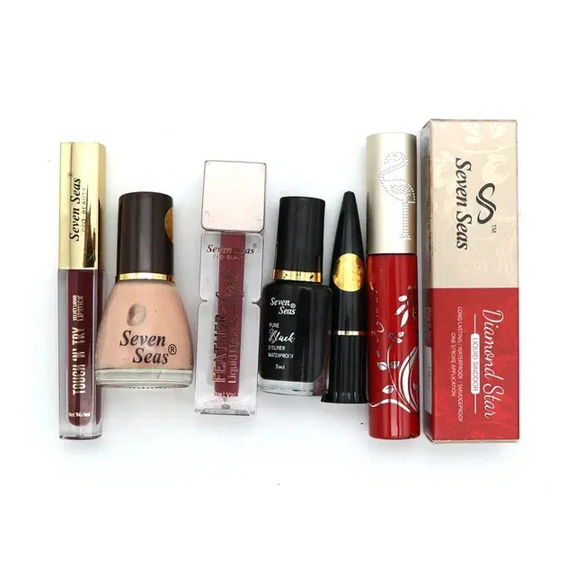 Seven Seas Your Daily Dose of Glam Makeup Set (Pack Of 6)