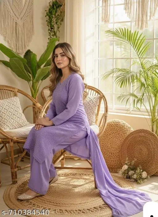 3 Piece Dress Set for Women (Pink, XS)