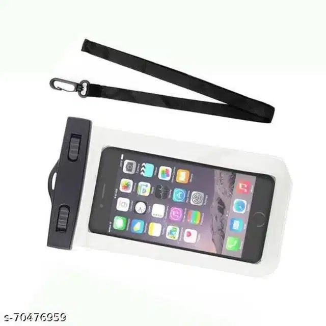 Water Resist Pouch for Smart Phones, Transparent