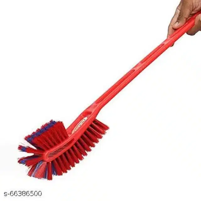 Plastic Double Sided Toilet Brush, Assorted