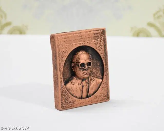 Resin Dr.Bheem Rao Ambedkar Statue, Brown