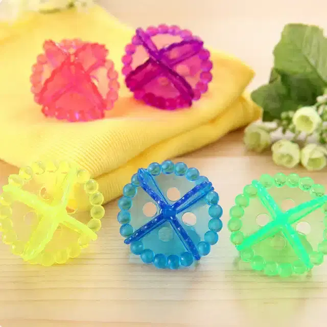 Washing Machine Dryer Balls, Multicolor, Pack of 8