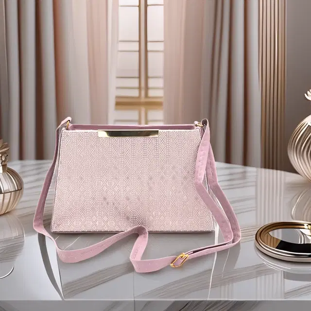 Sling Bag for Women, Beige