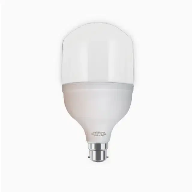 Plastic Hybrid Series 25 Watt High Power Lamp LED Bulb, White