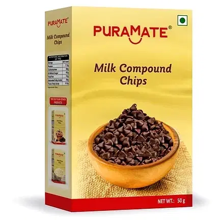 Puramate Milk Compound Chips 50 g