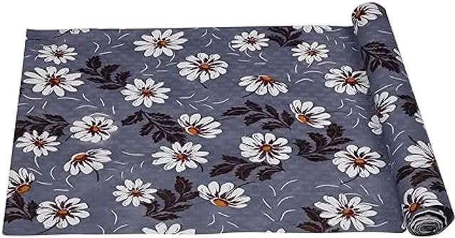 Laminated Non Woven Kitchen Cabinet Shelf Mat, Multicolor, 45x500 cm