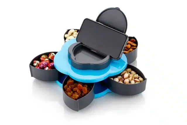 Dry Fruits & Candy Box, Grey & Blue