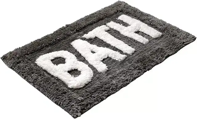 Cotton Printed Bath Mats, Multicolor, 16x24 Inches