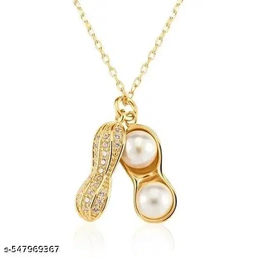 Korean Pearl Necklace Chain