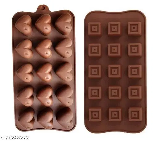 Silicone Baking MoaldS,  (Brown)