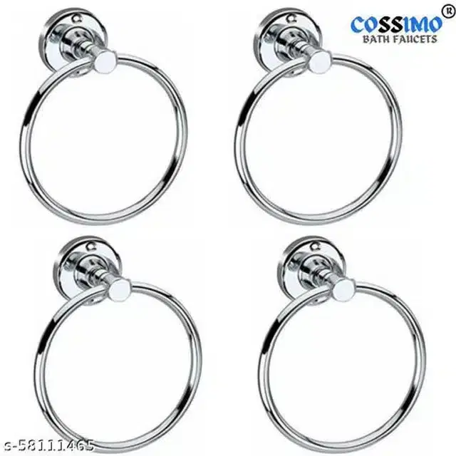 Bathroom Tap, Silver, Pack Of 4