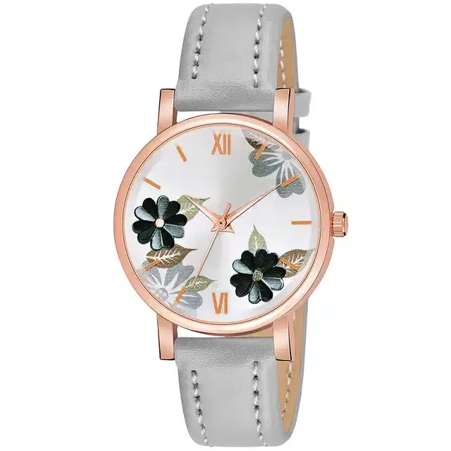 Analog Watch for Women (Grey)