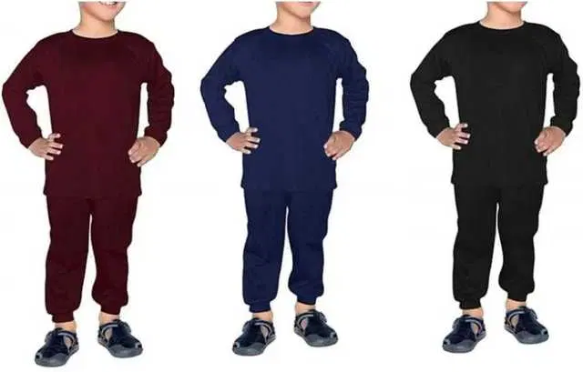 Diamond Thermal Set for Kids, Pack of 3 (Multicolor, 0 - 3 Months) (LPM-4)