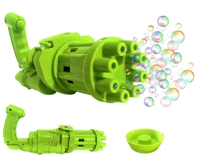 Electric Bubble Gun for Kids, Multicolor