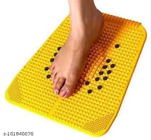 Acupressure Foot Massager Mat, Yellow