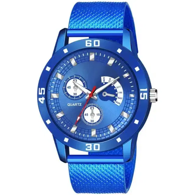 Analog Watch for Men (Blue)