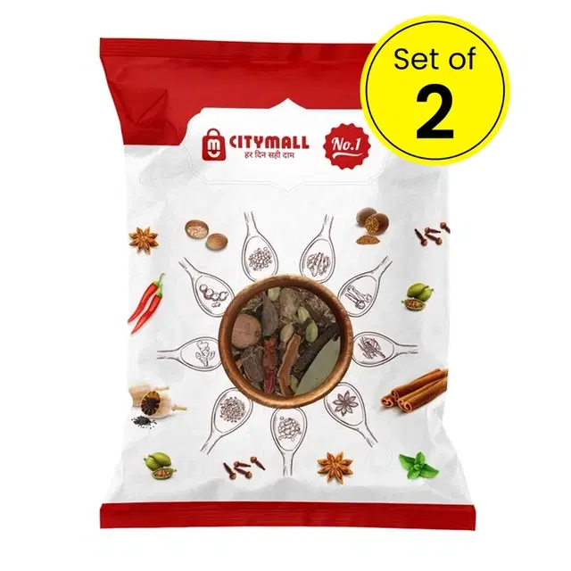Citymall No.1 Super Sabut Garam Masala 2X100 g (Set of 2)
