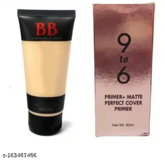 BB Cream, 60 ml with 9to6 Foundation, 50 ml, Set of 2