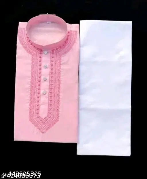 Cotton Kurta Set for Men (XL)