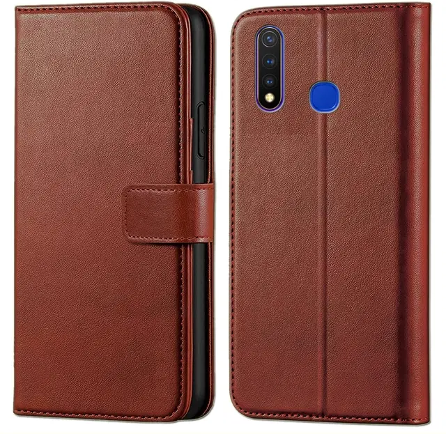 Flip Mobile Cover for VIVO U20, Multicolor