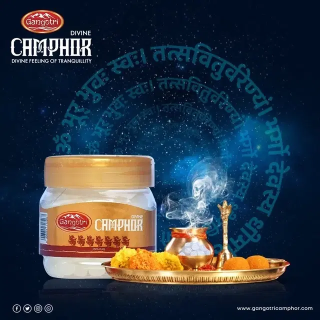 Gangotri Camphor Tablet Jar 25 g