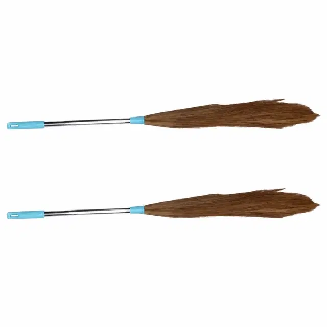 Shagun Steel Pipe Grass Broom 1 Pc [S 600] [Pack Of 2]