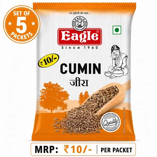 Eagle Jeera Whole Set Of 5