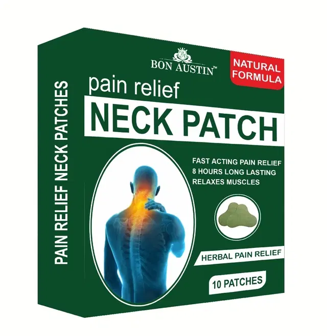 Bon Austin Neck Pain Relief 10 Pcs Heat Patches, Pack of 1