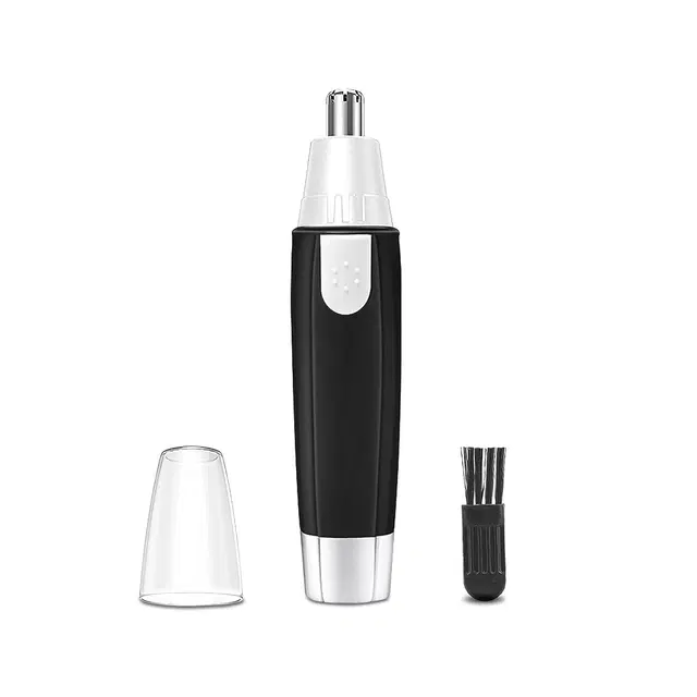 Professional Painless Nose Hair Trimmer for Men & Women, Black