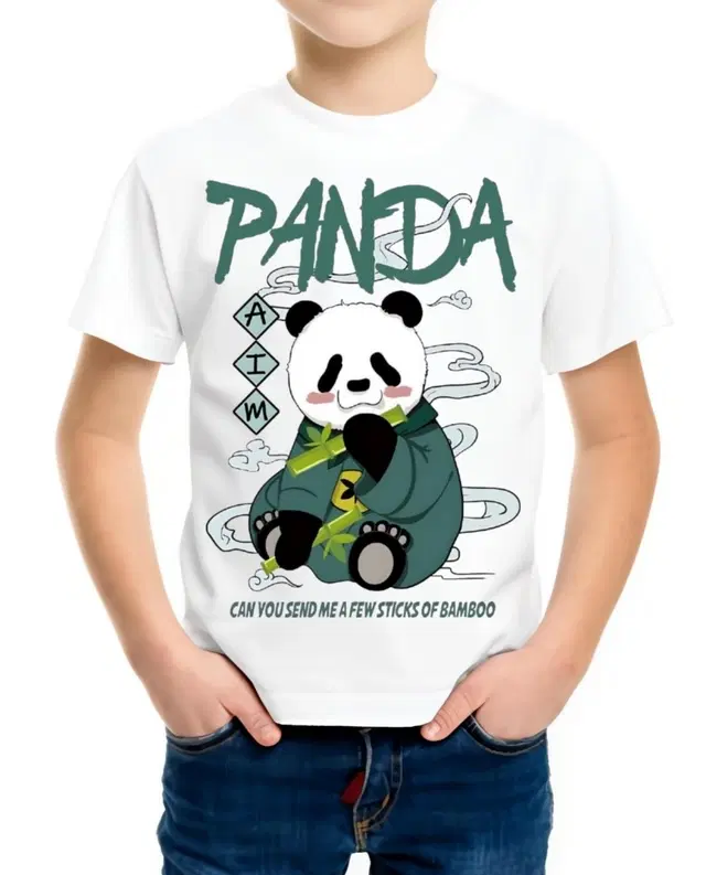 Polyester Printed T-Shirt for Kids